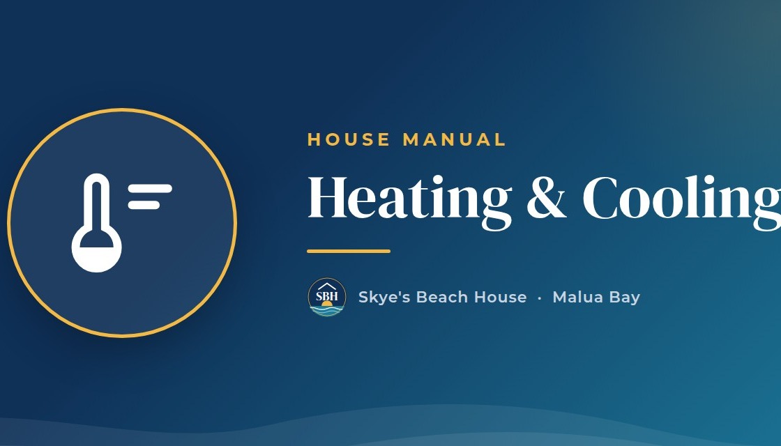Heating and cooling