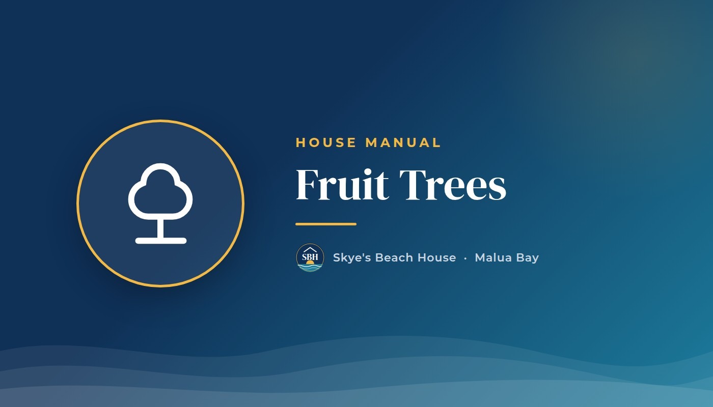 Fruit trees